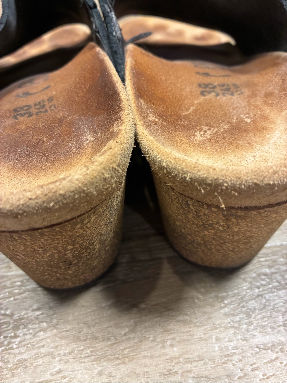 Birkenstock Papillio Namica Wedges Sandals Antique Metallic - Picture 5 of 13